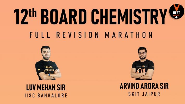 12th Chemistry Full Revision Marathon | CBSE 12th Board Exam 2020 | Arvind sir & Luv Sir