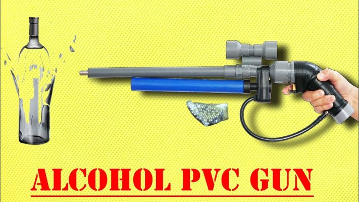 Building More Powerful Alcohol PVC Gun | Creativity Physics