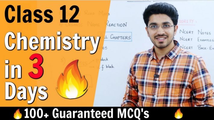 Class 12 Chemistry Board Exam | Last 3 days strategy | 100+ MCQ's | Organic Road Maps | Strategy