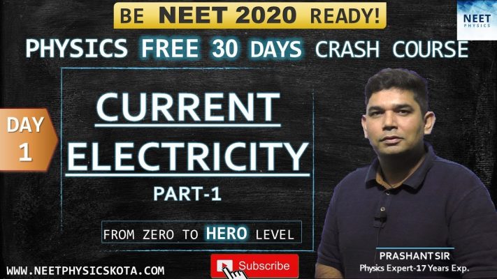 CURRENT ELECTRICITY L-1 | NEET Physics Crash Course |  NCERT Physics Class 12