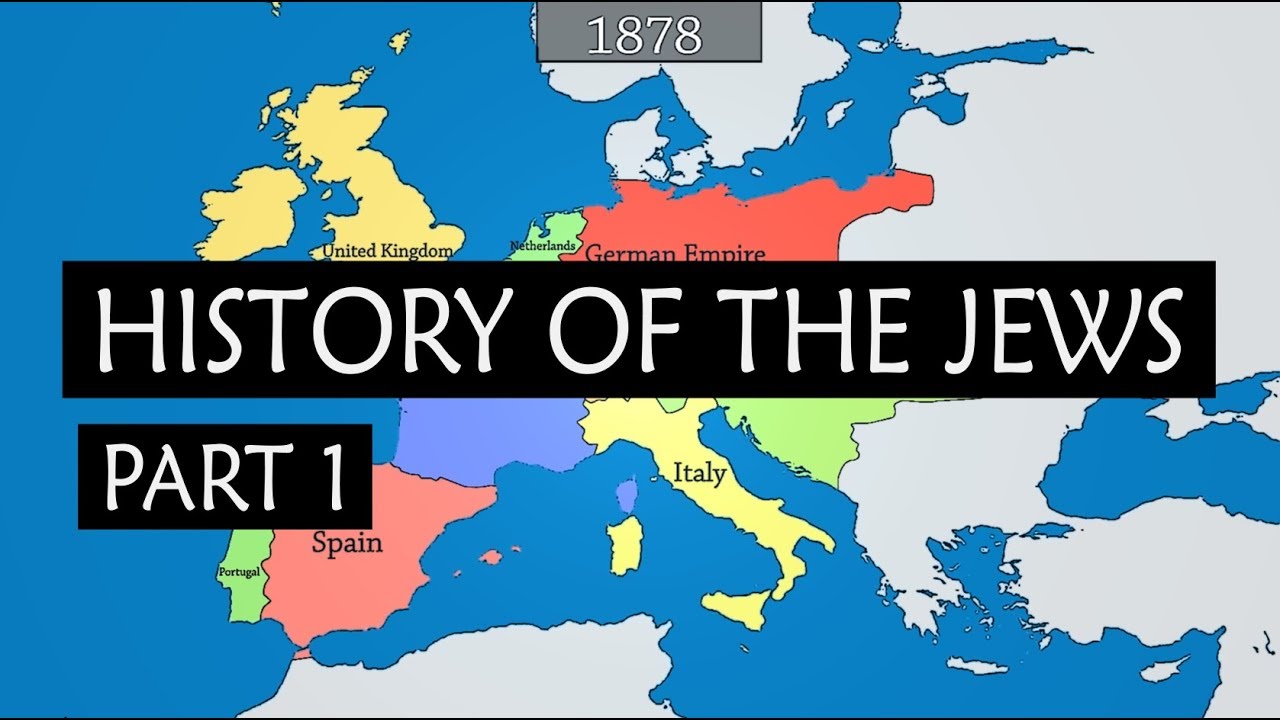 History of the Jews - summary from 750 BC to Israel-Palestine conflict