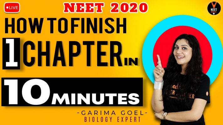 How to Finish 1 Chapter in 10 minutes NEET BIOLOGY | 5 Tips to Quick Revision NEET 2020 |Garima Goel