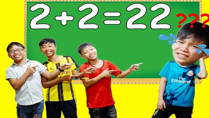 Hunter Kids Go To School Learn Colors Homework Math - Classroom Funny Nursery Rhymes
