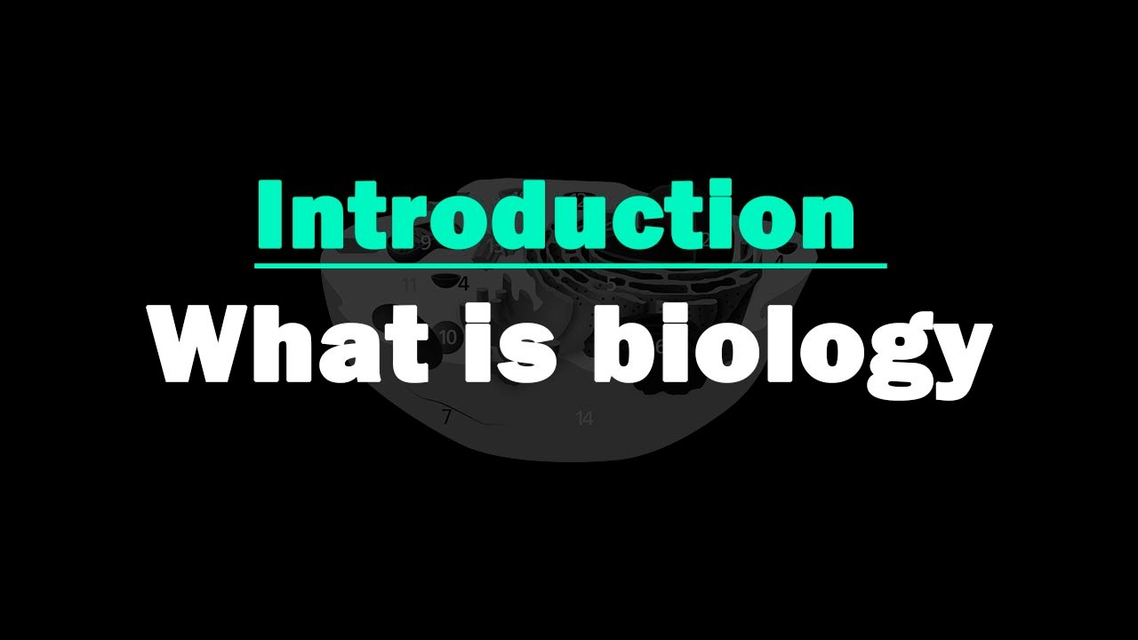 Introduction to Biology | What is Biology | Science  | Letstute