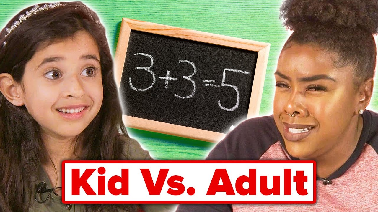 Kids Vs. Adult: Elementary Math