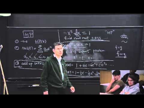 Mathematical Physics 01 - Carl Bender