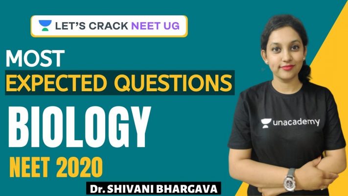 Most Expected Questions for NEET 2020 | PYQs for NEET 2020 | Biology | Dr. Shivani Bhargava