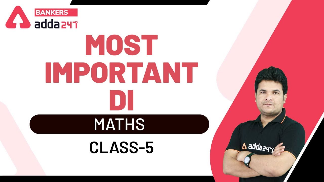 Most Important D.I (Data Interpretation) Questions | Maths for SBI Clerk 2020 Mains (Class-5)