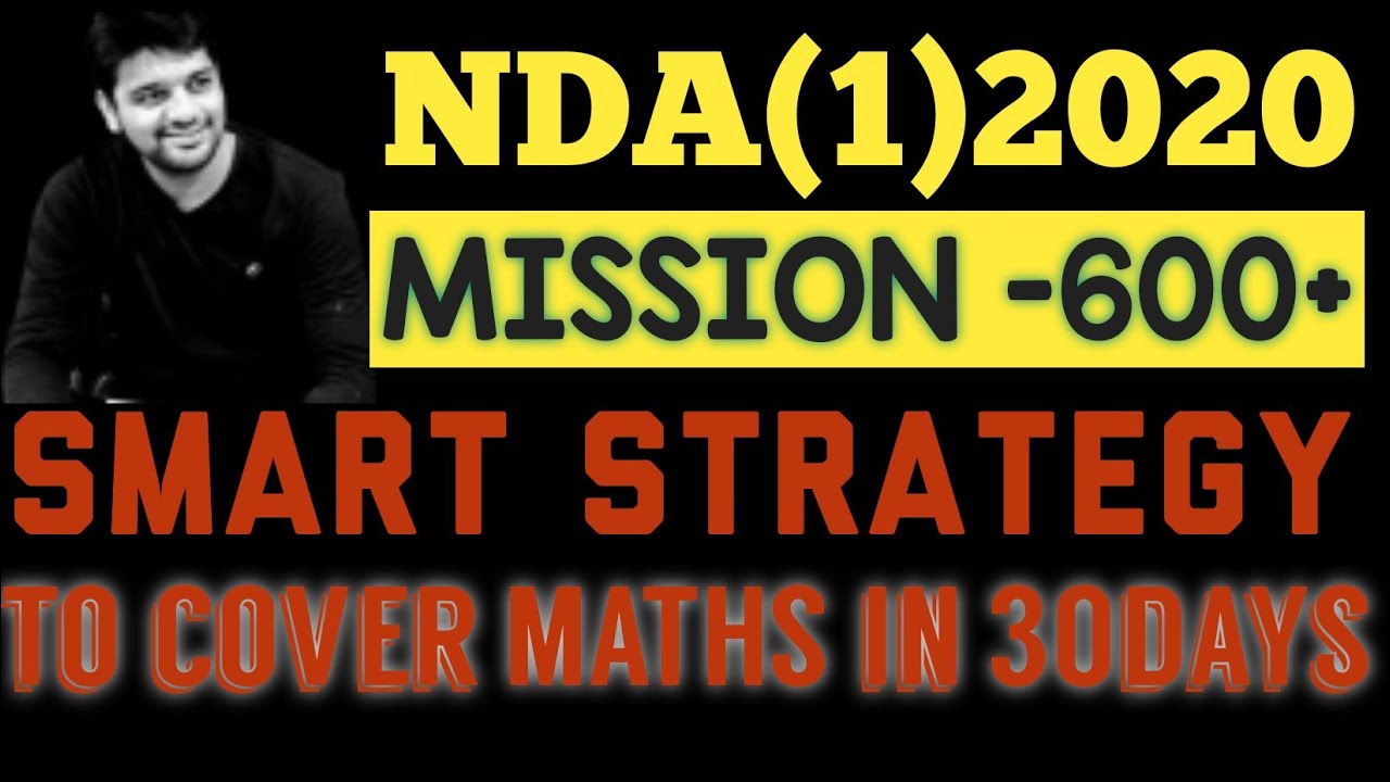Nda Maths Strategy