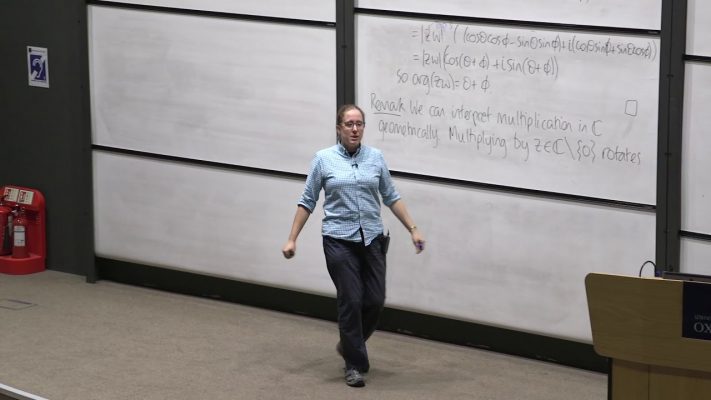 Oxford Mathematics 1st Year Student Lecture: An Introduction to Complex Numbers - Vicky Neale