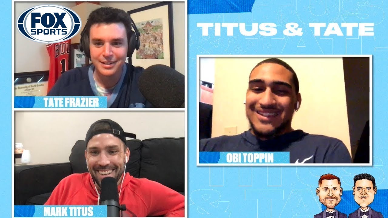 POY Race, Dayton Chemistry, Dunking & more with Obi Toppin | Titus & Tate | Episode 19 | FOX SPORTS