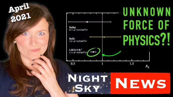 A FIFTH force of physics?! And a new black hole image | Night Sky News April 2021