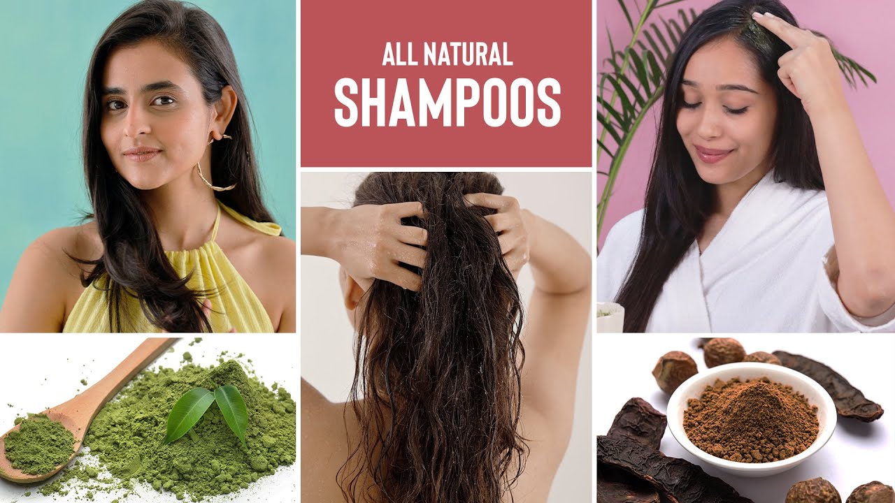 Chemical free NATURAL SHAMPOOS you need for soft, smooth hair without the damage!