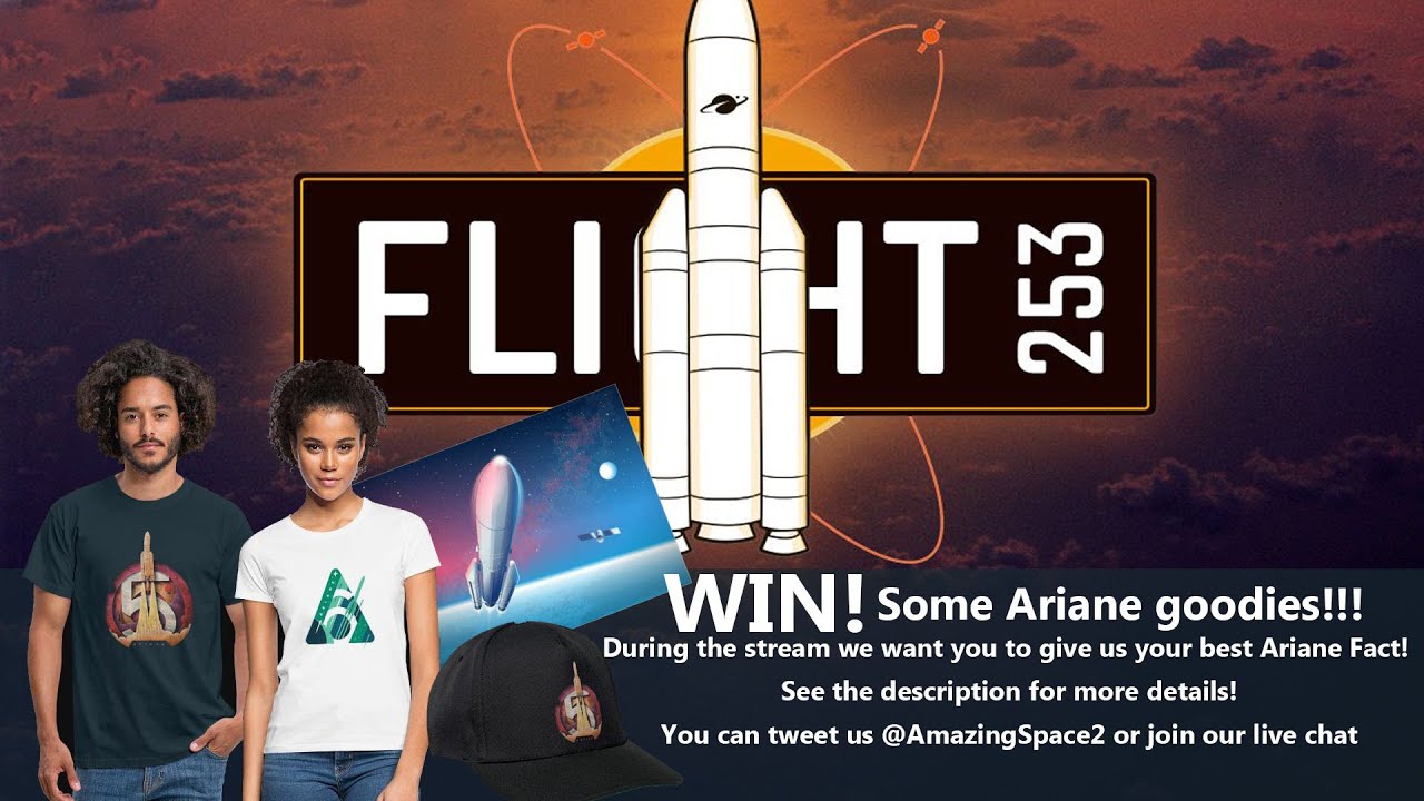 Launch: Ariane 5 VA253: (Win Some Ariane Goodies )