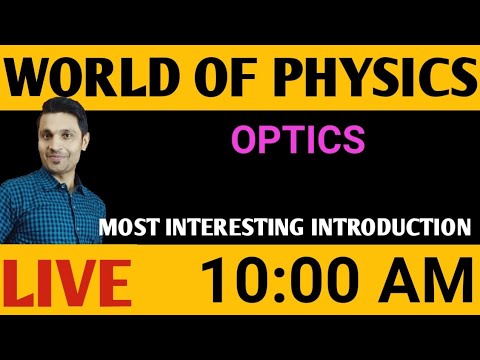 OPTICS|INTRODUCTION|TYPES OF OPTICS|WORLD OF PHYSICS