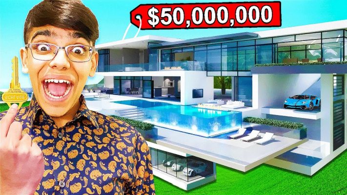 Rich Kid Bought Me A House! ($50,000,000)
