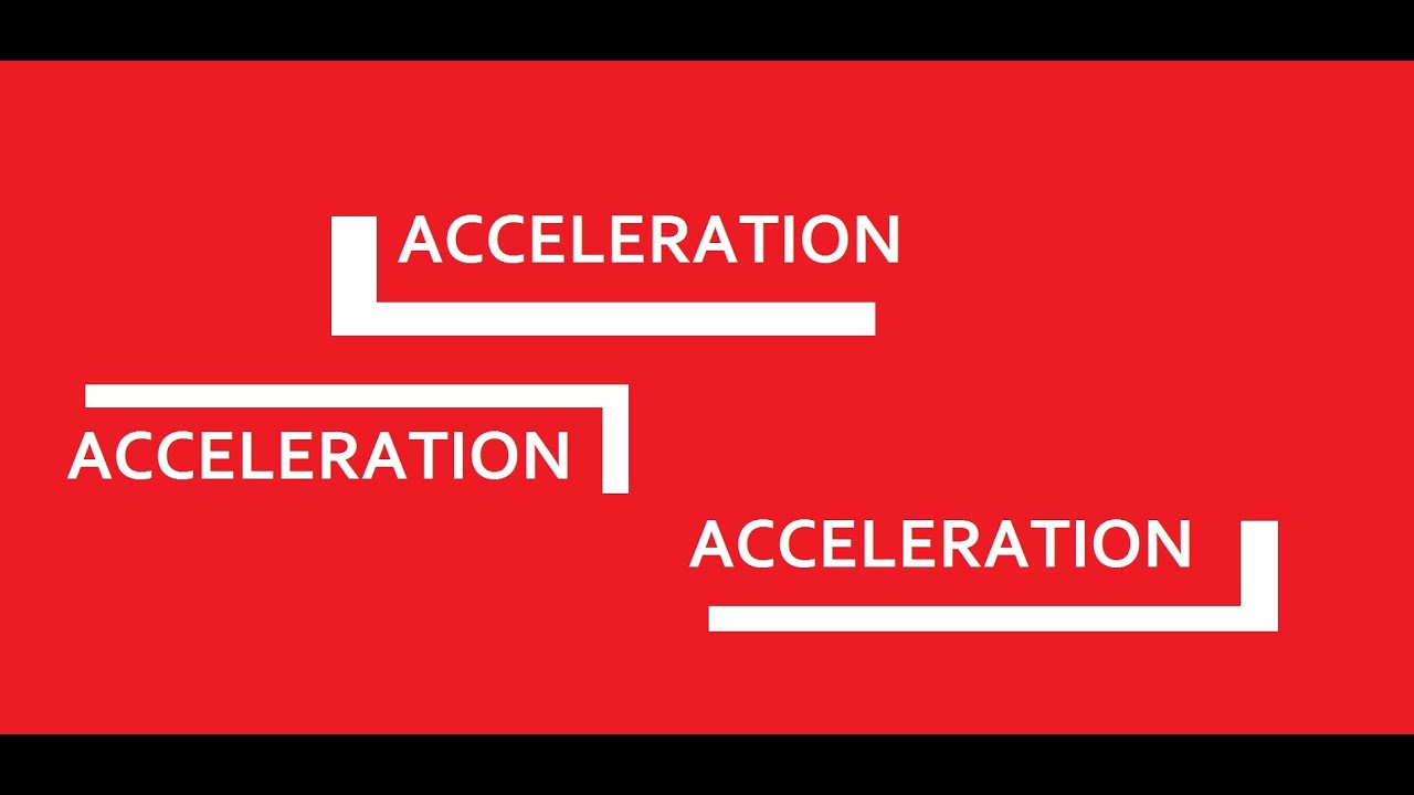 Basic Physics: What Is Acceleration?