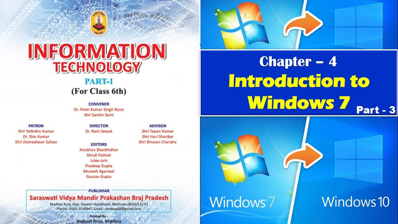 Class 6 | Chapter 4 | Part - 3| Information Technology | Vidya Bharti Computer Book |