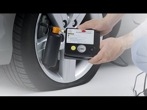 How to use a tyre repair kit