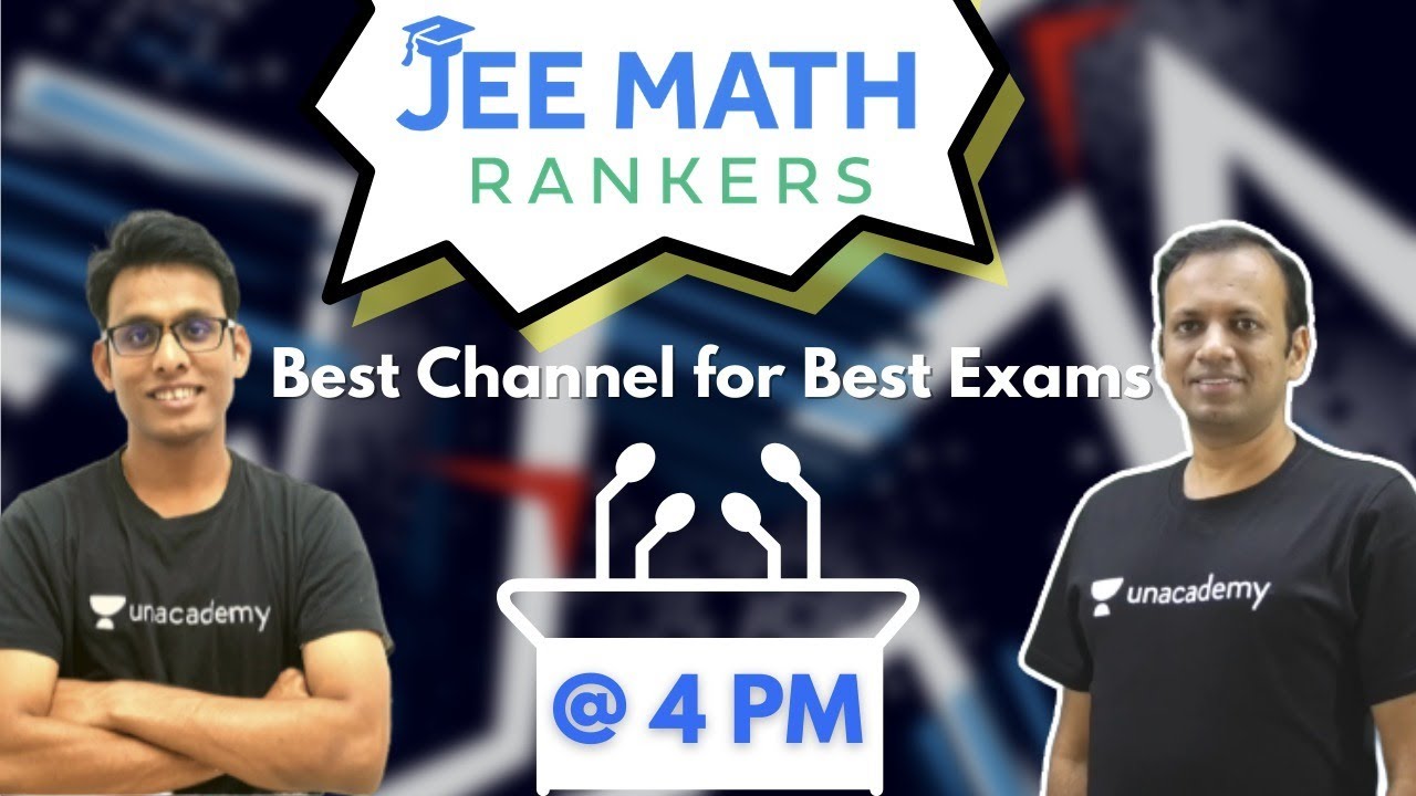 JEE Math Rankers | Best Channel for Best Exams | Prashant Jain | PG Sir