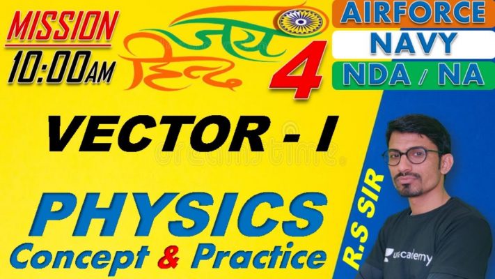 Physics Vector - I ( Class-04 )// NDA-AIRFORCE-NAVY// BY- R.S SIR // @R.S SIR