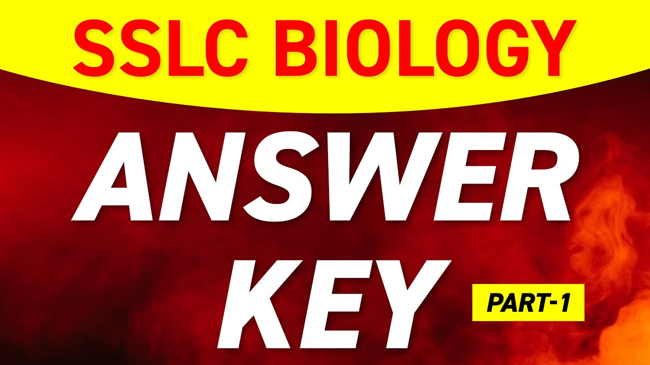 SSLC Biology Exam 2021 | Answer Key Part 1 | Archana Miss | Exam Winner Learning App